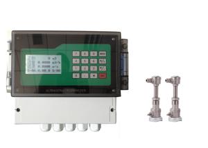 Intelligent Transit Time Ultrasonic Flow Meter Contact Type Sensor