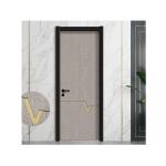 Bedroom French Interior Solid WPC PVC Wood Door