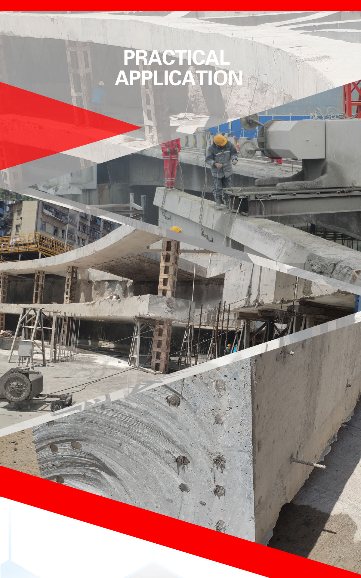 32mm Rebar Cutting Wire Fast Cutting and Long Lifespan for Large Beams Bridges Floors