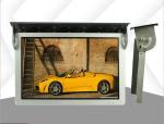 Metal Frame Anti Shake 19 Inch Coach Metro Bus Wireless 4G Advertising LCD