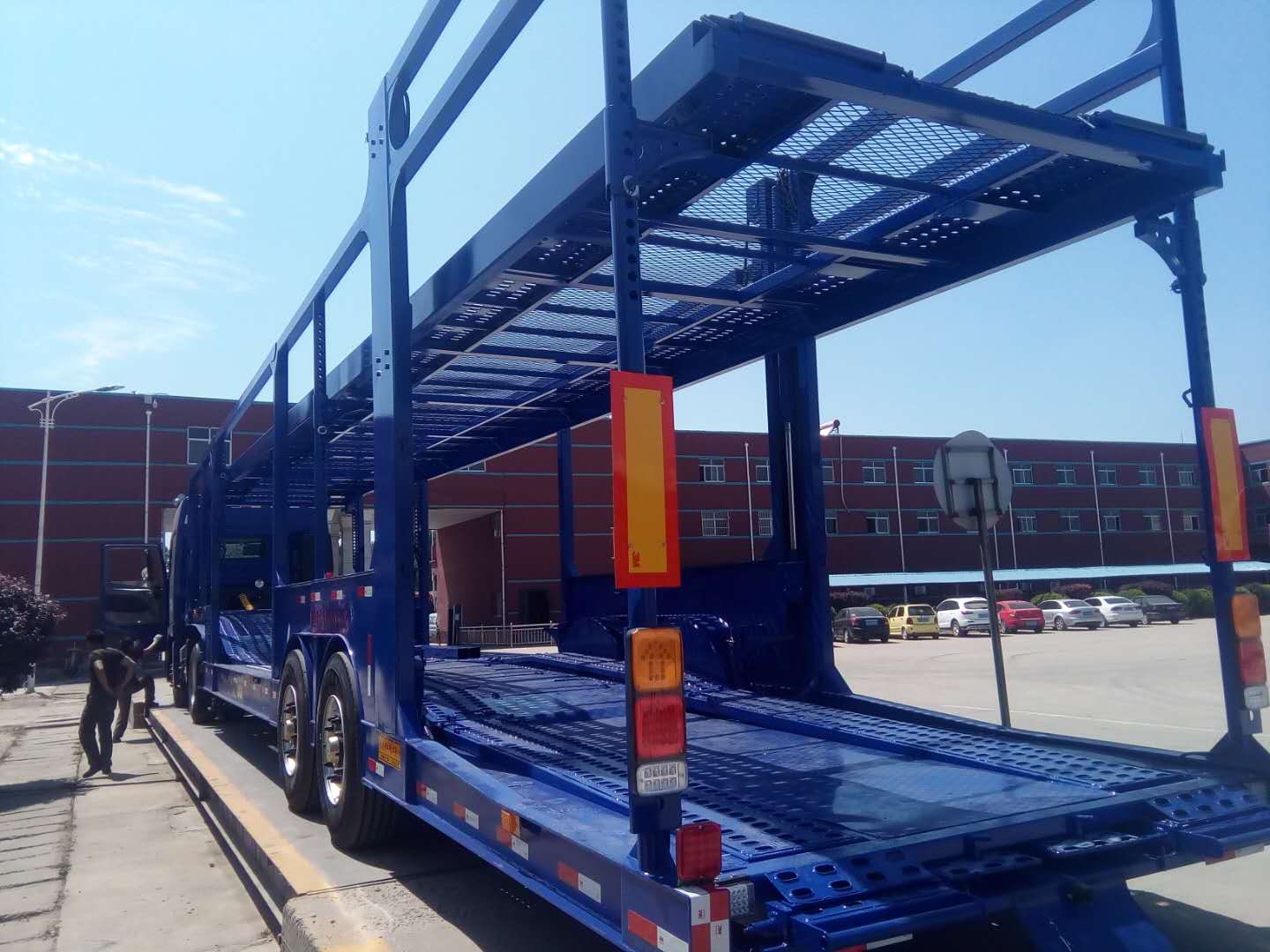 Car Carrier Transport Semi Trailer Car Trailer As Customer's Requirements