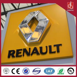 Quality Factory Outlet Outdoor chrome 3D LED Laser Auto Logo wholesale