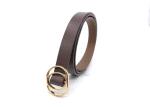 1.8cm Women's Fashion Leather Belts For Dresses Jeans Alloy Buckle