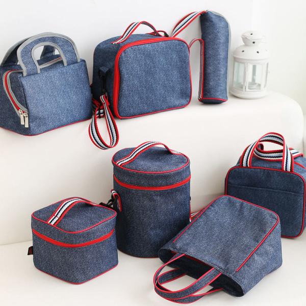 Factory Direct Sales Insulation Bag Set Family Travel Picnic Ice Pack Drink Food