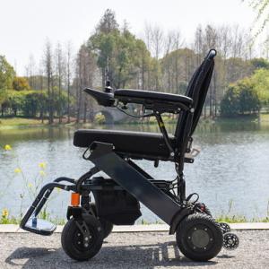 Quality Lithium Battery Alu Electric Motorized Wheelchair 100 KG Load wholesale