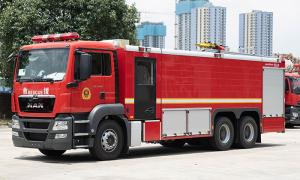 Quality MAN Heavy Duty Fire Engine with 4200 Gallons Water and 6 Firefighters wholesale