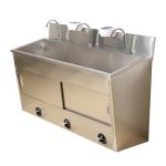 1.5mm Medical Stainless Steel Sink 500ml/H Medical Wash Hand Basin SUS304