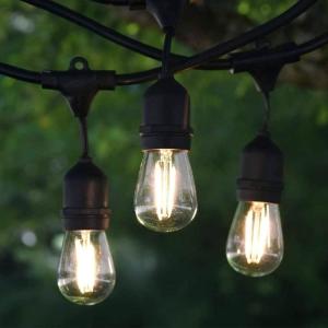 Quality PVC 10M 10 Lamps Outdoor Waterproof Light String For Tents Or Patio wholesale