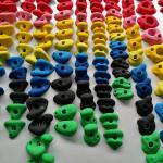 Adult Rock Climbing Wall Master Pieces Climbing Holds Made of GPR Material in