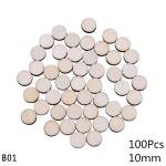 Blank Painting 10cm Unfinished Wood Crafts Pine Wood Discs
