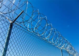 Quality Security Galvanized Steel razor barbed wire fence , razor sharp wire ISO wholesale