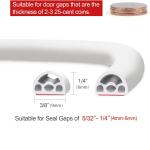 TS16949 Certified Multi-Layer Self-Adhesive Silicone Weather Stripping for Doors