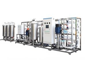 Quality Municipal Industrial RO System With Siemens S7 PLC Control wholesale