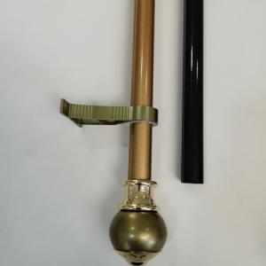Quality 0.4mm Zinc Alloy 6.7 Metres Flexible Curtain Pole wholesale