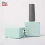 Smooth Empty Nail Polish Glass Bottle 14ml Custom Color Private Label Uv Gel