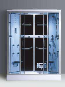 Quality Two luxurious shelves foot massage shower cubicles grade shower room wholesale