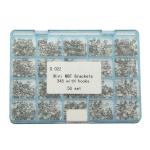 Bulk Orthodontic Bracket Braces Metal Mesh Base Mini Braces MBT 022 345