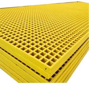 Quality Corrosion Resistant Plastic Walkway Mesh High Strength Fiberglass Deck Flooring wholesale
