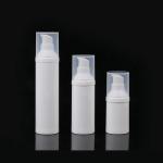 Traveling Pocket Size PP Plastic 15ml Cosmetic Airless Pump Bottle For Skincare