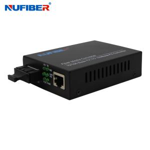 Quality 10 100M SM 1310nm 20km SC Dual Fiber Media Converter wholesale