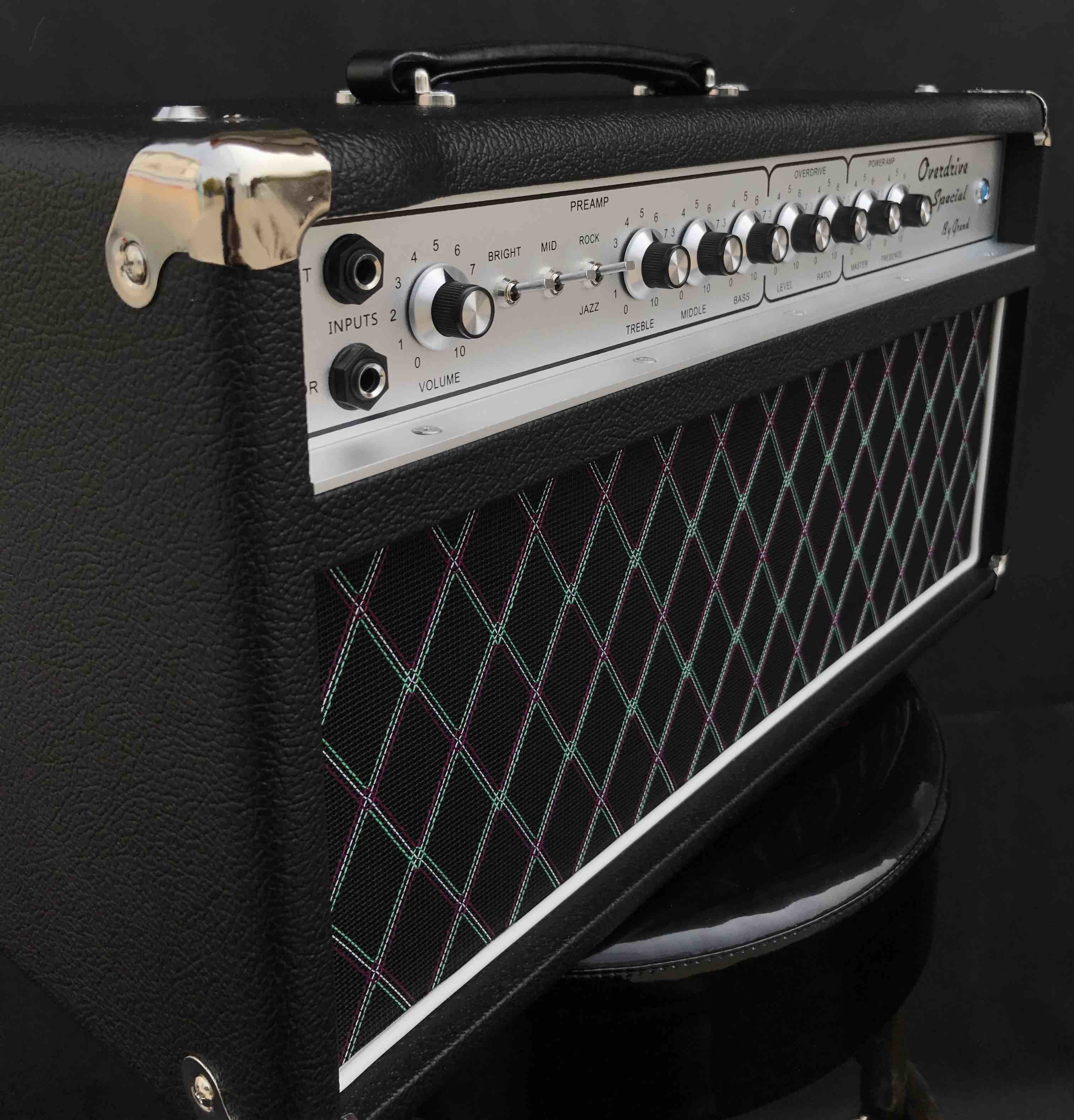 Grand Boutique Hand-wired Overdrive Special ODS50 Amp Head 50W in Black or Brown Tolex Custom Faceplate is Available