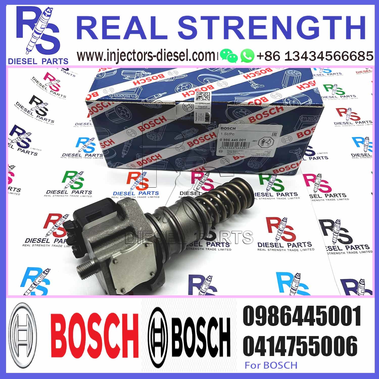 Fuel Injection FUEL UNIT PUMP 0414755007 1435558 0414755003 0414755002 0986445001 0414755007 0414755008 0414755009