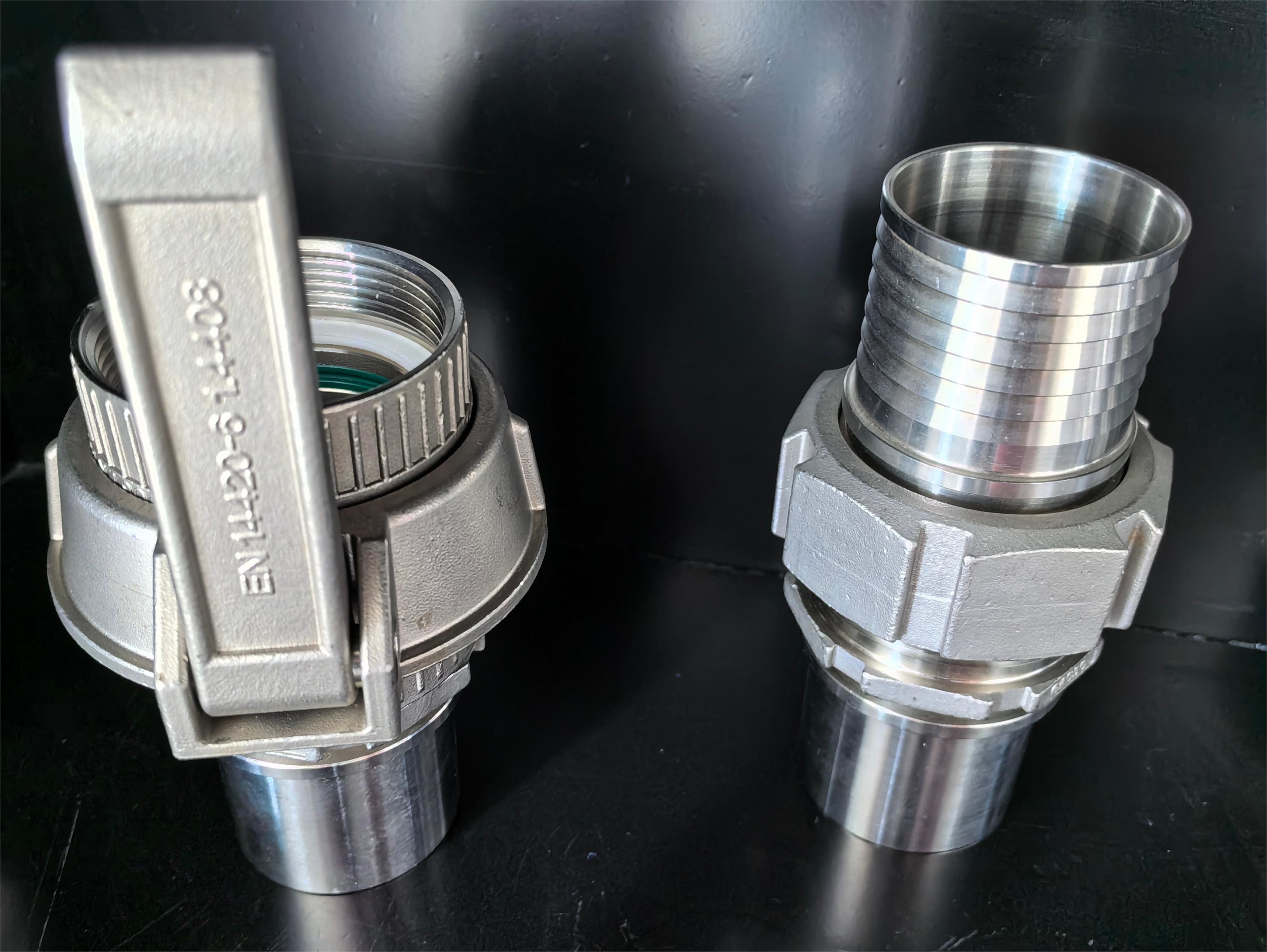 Tank connector Lost Wax Process Precision Casting with CNC Lathe Equipment
