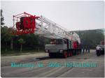 Full Hydraulic Trailer Mounted Water Well Drilling Rigs With 2x403kw Engine