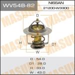 Japanese Car Thermostat Replacement CT196V ME997189 ME997189 MD015299 31646