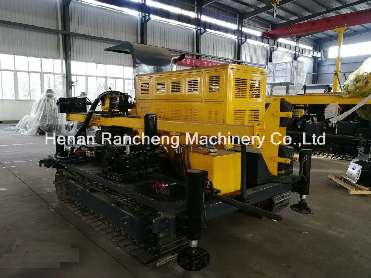 BQ NQ HQ Drilling Dia Core Drilling Machine Underground 100HP Diesel Engine 400m Depth
