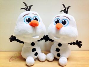 Quality Lovely Disney Plush Toys Disney Frozen Olaf Stuffed Animal , 7 inch Bead Head wholesale