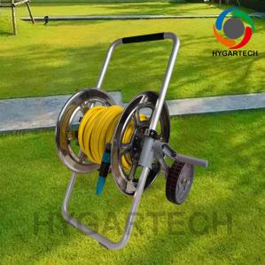 Quality Durable Metal Hose Cart With 1/2''x50M PVC Hose And Spray Nozzle wholesale