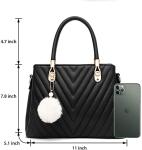 Leather Fashion Pu Womens Luxury Handbag Top Handle Satchel