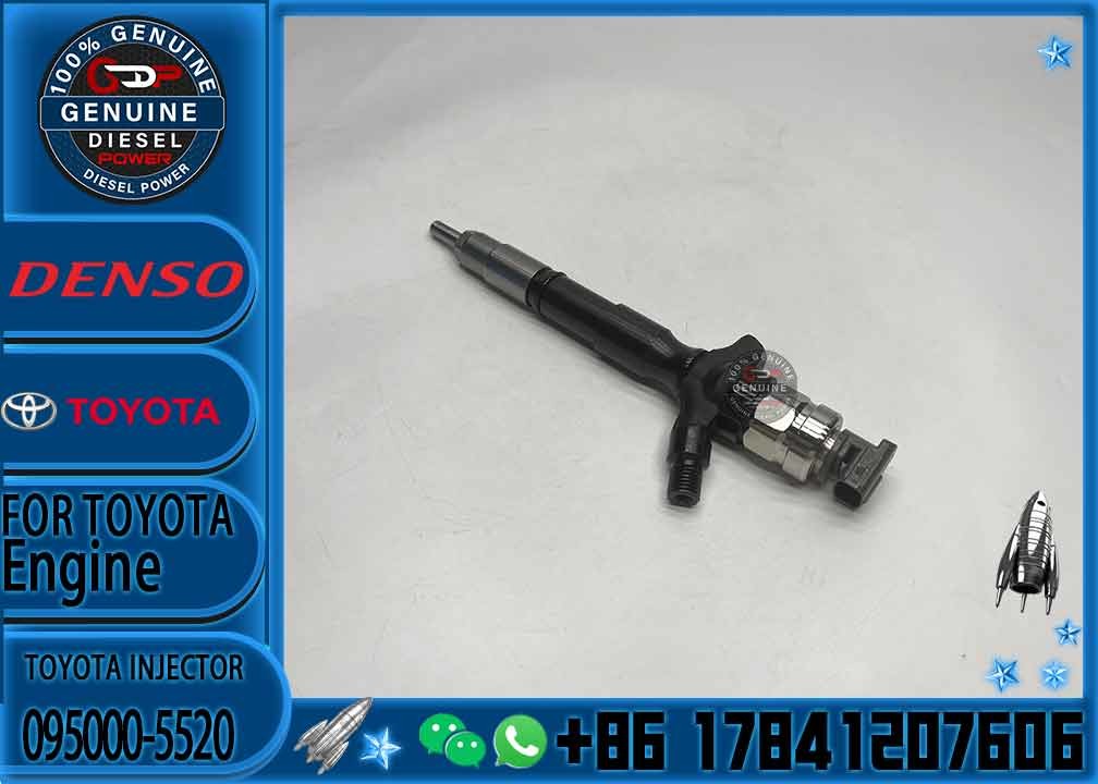 diesel fuel injector 095000-5520 095000-6190 095000-7380 095000-7390 095000-8740 23670-0L010 For TOYOTA