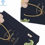 Birthday Christmas Black Gift Bags With Handles 22cm×16cm×7cm