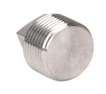 1/4" Square Pipe Plug , NPT Male 304 Stainless Steel Pipe Plug