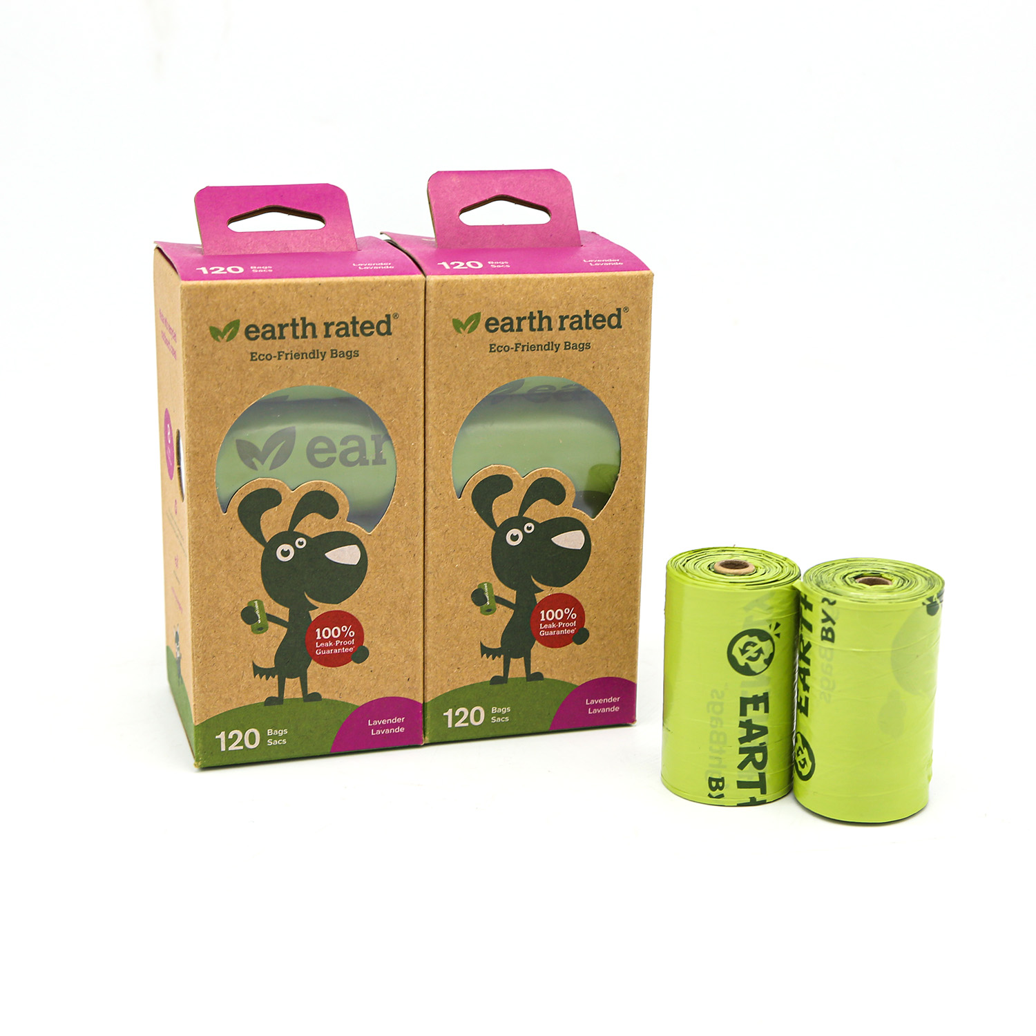 Eco-Friendly Compostable Biodegradable Plastic dog poop bags