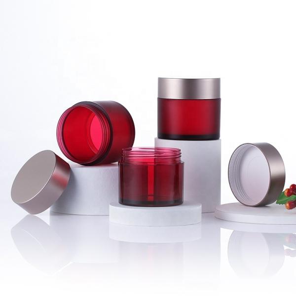 Cheap 30ml 60ml 120ml 500ml Matte Colorful PS Plastic Cosmetic Jar 16oz For Nail Dip Powder for sale