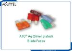PA66 Auto Blade Fuse , Automotive Industry ATOF 32V Series ATOF Medium Blade