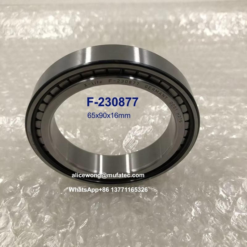 F-230877 Hydraulic pump bearing cylindrical roller bearing 65x90x16mm, No Seals