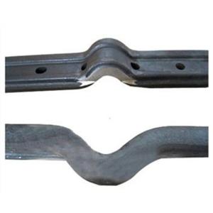 Quality Forging Casting Joggled Fish Plate 4 Holes For UIC54 60 Stell Rails wholesale