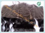 Malaysian virgin remy hair lace frontal 13''x4'' ,natural color loose wave 10''