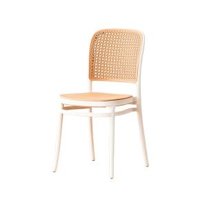 Quality Cafe Plastic Bistro Chair Rattan Contemporary Plastic Dining Chairs wholesale