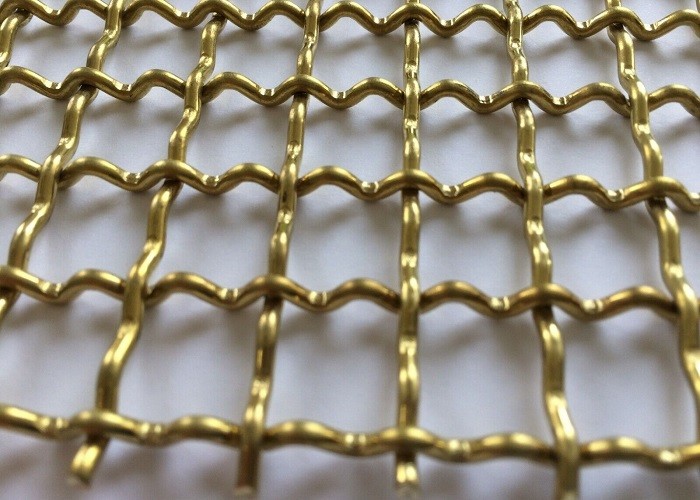 Width 0.2-2.5m Woven Wire Mesh Screen With Test Report Available