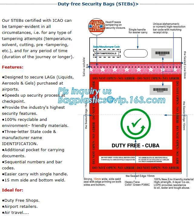 Opaque Tamper Evident Sealing Plastic Bank Money Steb Security Bag / Custom Self Adhesive Plastic Courier Bag, bagease