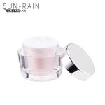Custom double wall eye cream jar round set cosmetic packaging container SR-2398A
