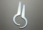Galvanized Steel Bending Fishing Rod Spanner Metal Stamping Parts With Laser
