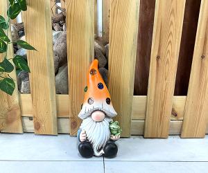 Quality Colorful Polyresin Garden Ornaments Rustproof Polyresin Gnome wholesale