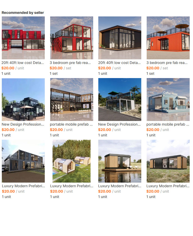 40ft Double-Wing Expansion Container House with Design and EPS Sandwich Panel Roof