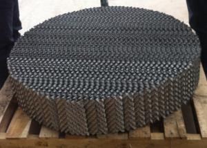 Quality High Performance Filler Metal Structured Packing Pressure Reduction Flexibel Operation wholesale
